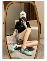Nuevas Zapatillas de Deporte Casuales de Cuero Versátil para Mujer, Zapatos Planos de gran Tamaño 41-43 - details 18