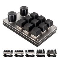 Red Switch ro Keyboard Plug and Play Customized Knobs USB  Keypad Desktop PC Windows vista ux For OS X - details 1