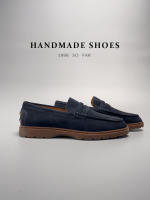 Mocasines de alta gama, cuero genuino, piel de vaca de primera capa, zapatos de moda hechos a mano con un pedal. - details 18