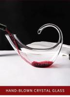 Vaso de cristal giratorio de 360 ​​grados de alta calidad, dispensador/torre de cristal de 1500 ml, accesorios para bar y vino - details 0