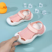 Sandalias de suela suave para niños, zapatos deportivos de playa para niños, zapatillas de velcro para bebés, ligeros de verano - details 6