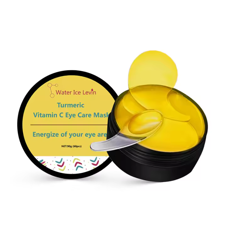 Máscara de Ojos de Turmeric-Vitamina C Anti-Arrugas, Reduce Ojeras y Hinchazón - 1