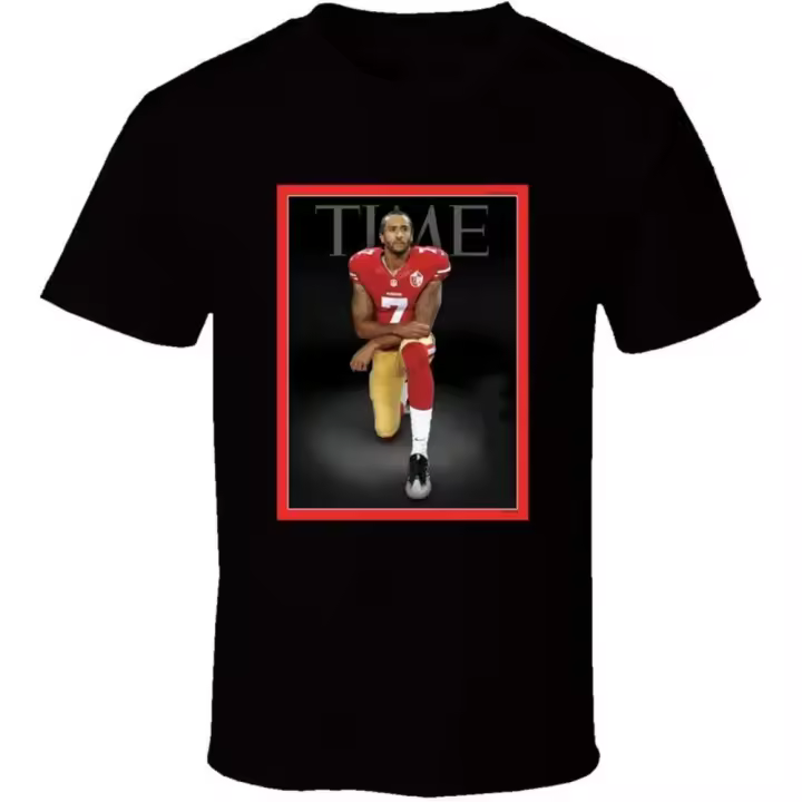 Camiseta Silhouette Time Poser de Olivia Kaepernick, Taking A Knee - 1