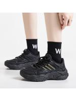 2025 primavera nuevo pops zapatos mujer transpirable malla deportes zapatos grueso fondo aumento ocio pequeño blanco zapatos. - details 1
