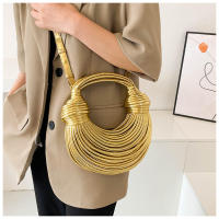 Nuevo Bolso de mano tejido a mano para pan y fideos, con cable eléctrico, para hombro, - details 30