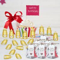 Abrebotellas de Metal Diferentes 10pcs con Etiqueta Kraft para Fiesta de Cumpleaños y Baby Shower - details 5