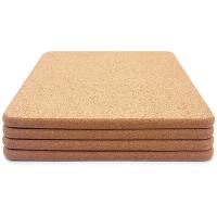 Almohadilla de corcho cuadrada gruesa de alta densidad para platos calientes, posavasos de corcho multifunción resistente al calor de 8 pulgadas, almohadillas calientes de corcho - details 0