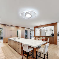 Goeco-Lámpara LED de Techo Doble Redondo, Luz Blanca Fría, 40W, 4800LM-Blanco-DI, 40CM- 6500K - details 3