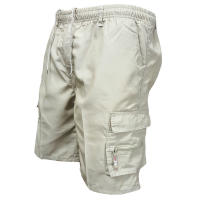 Pantalones Cortos para Hombres Cintura Elástica, Múltiples Bolsillos, Ajuste Suelto, Ideal para Ciclismo, Senderismo Casual y Deportes al Aire Libre - details 5