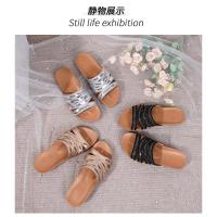 2025 Sandalias planas transpirables con diamantes de imitación - Zapatos de verano cómodos y bohemios para mujer para la playa, fiestas y uso diario, elegante moda primavera-verano - details 22