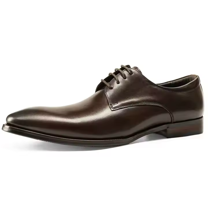 Zapatos de vestir de negocios para hombre de lujo de alta calidad con diseño de cuero genuino - 1