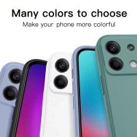 Funda de teléfono para Xiaomi de silicona líquida Original Redmi Note 13 13Pro Note13 Pro + Note13Pro Plus 5G, funda trasera a prueba de golpes - details 6