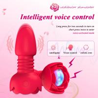 Vibrador Anal telescópico con Control remoto inalámbrico, consolador con aplicación Bluetooth, tapón Anal LED activado por voz, estimulador de próstata masculino 18+ - details 6