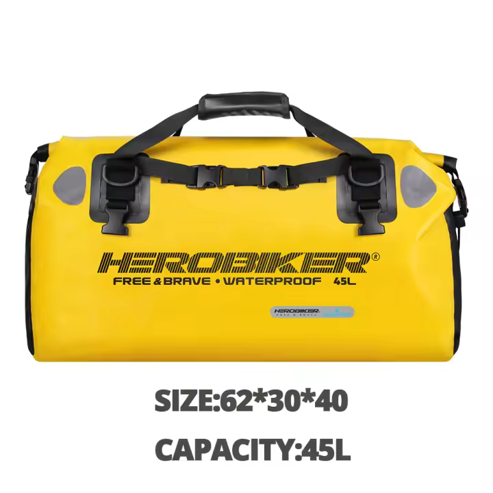 Bolsa de Motocicleta HEROBIKER Bolsa de Luggage Suave y Impermeable de PVC - 1