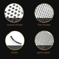 Práctico rallador de acero inoxidable 4 en 1, utensilios de cocina, cepillo multifuncional para ajo y jengibre, picador de cocina y verduras - details 9