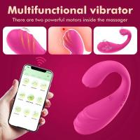 Vibradores con aplicación Bluetooth para mujer, estimulación del clítoris, huevo vibrador, punto G, masajeador Anal, Juguetes sexuales, bragas, bolas usables - details 16