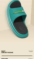 Zapatillas deportivas antideslizantes de fondo suave y grueso, zapatillas frescas para exteriores de una sola pieza. - details 3