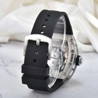 Reloj de Pulsera de Cuarzo de Lujo Automático Diseño Ecológico Oro Resistente al Agua Luminoso - details 8