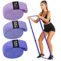 Banda de bucle de resistencia larga para ejercicio de cuerpo completo, círculo de bucle de Fitness, bandas elásticas de Yoga Unisex, equipo de gimnasio de entrenamiento para el hogar - details 7