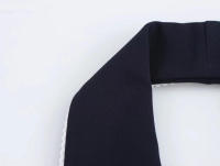 TRAFZA, camisetas sin mangas con espalda descubierta estilo callejero de verano para mujer, azul marino, cuello vuelto, sin mangas, lazo con cordones, chalecos de moda para mujer - details 6