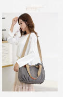Bolso vintage de un hombro de mujer, bolso de lona de gran capacidad, bolso de mujer - moda - details 4
