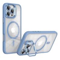 Funda de teléfono magnética de lujo a prueba de golpes para iPhone 15, 16, 14, 13, 12, 11 Pro Max, Funda protectora de lente de cristal con soporte Magsafe - details 8