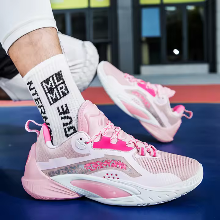 Novedad de verano, zapatos de baloncesto para hombres y mujeres, malla transpirable, moda versátil - 1