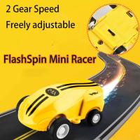 Mini coche giratorio Flash Racer 360, rotación de acrobacias, Flip Racers con luz, modelo de carreras de coches de alta velocidad, juguete para niños, regalos - details 0