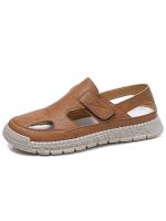 2025 sandalias hombre verano transpirable Baotou agujero zapatos hueco suave fondo deportes conducción playa vadeo sandalias - details 0