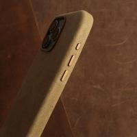 Funda de lujo para iPhone 15 Pro Max Cuero genuino Magsafe Cubierta completa - details 14