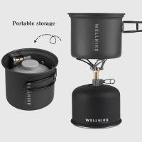 Estufa de Camping Plegable de Acero Inoxidable Quemador de Gas 2000W Ligero y Portátil para Cocinar al Aire Libre - details 6