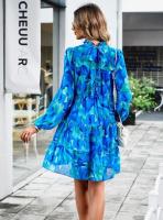 Vestido midi casual estilo coreano de moda 2025 para mujer con manga larga - details 13