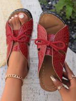 Sandalias para mujer, nuevo verano con cordones, bolsa lateral, pies, zapatillas geniales para mujer - details 15