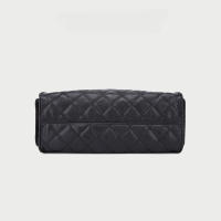 Bolso de cadena de rombo nuevo, cinturón de bombeo de estilo extranjero de moda, bolso de viaje negro, bandolera. - details 3