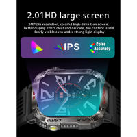 Reloj Inteligente Militar para Hombres Pulsera con Rastreo GPS, Bluetooth, Llamadas, Batería de 2024 Mah, Compás, Iluminación LED - details 0