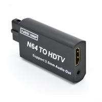 Adaptador convertidor compatible con N64 a HDMI, consola de juegos 1080P para Nintendo SNES/SFC/NGC, adaptador HDMI con salida de Audio de 3,5mm - details 8