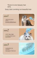 Cepillo de Desenredador para Mascotas Herramienta de Peluquería para Perros y Gatos - details 2