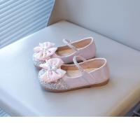 Zapatos de vestir para niñas, zapatos planos Mary Jane con lazo de diamantes de imitación, zapatos planos de princesa elegantes y dulces para la escuela, primavera y otoño, 2025 - details 11
