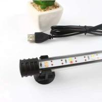 Luces LED subacuáticas con ventosas, iluminación para peceras, luces de colores mejoradas, USB, impermeables, decoración de acuario doméstico - details 2
