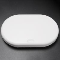 Cubo de basura de plástico estrecho para cocina, papelera tipo prensa para inodoro, cesta de basura para baño, blanco - details 7