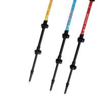 Muleta telescópica de carbono de alta calidad, bastones nórdicos, bastón para caminar, Alpenstock, Trekking - details 4