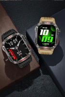 Reloj inteligente militar para hombre, pulsera con seguimiento GPS, Bluetooth, llamadas, batería de 2024 Mah, brújula, iluminación LED, novedad de 600 - details 23