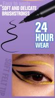 HANDAIYAN lápiz de ojos nacarado, delineador de ojos líquido metálico extremadamente fino, eyeliner waterproof, resistente al agua y duradero, sin manchas de Maquillaje Mujer lapiz de ojos - details 3