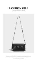 Bolso retro de cadena axilar, dulce y genial, estilo Spice Girl, bolso de hombro, bolso de mensajero para mujer, nuevo modelo. - details 10