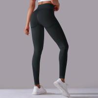 Pantalones Deportivos Sin Costuras para Mujeres Cintura Alta Yoga, Levantamiento de Glúteos, Carreras Ropa de Gimnasio - details 18