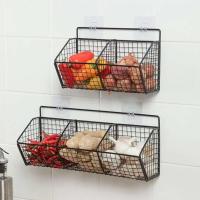 Estantes de cocina en forma de O de cebolla, desagüe de pared, condimentos, especias, verduras y frutas, no perforados - details 0
