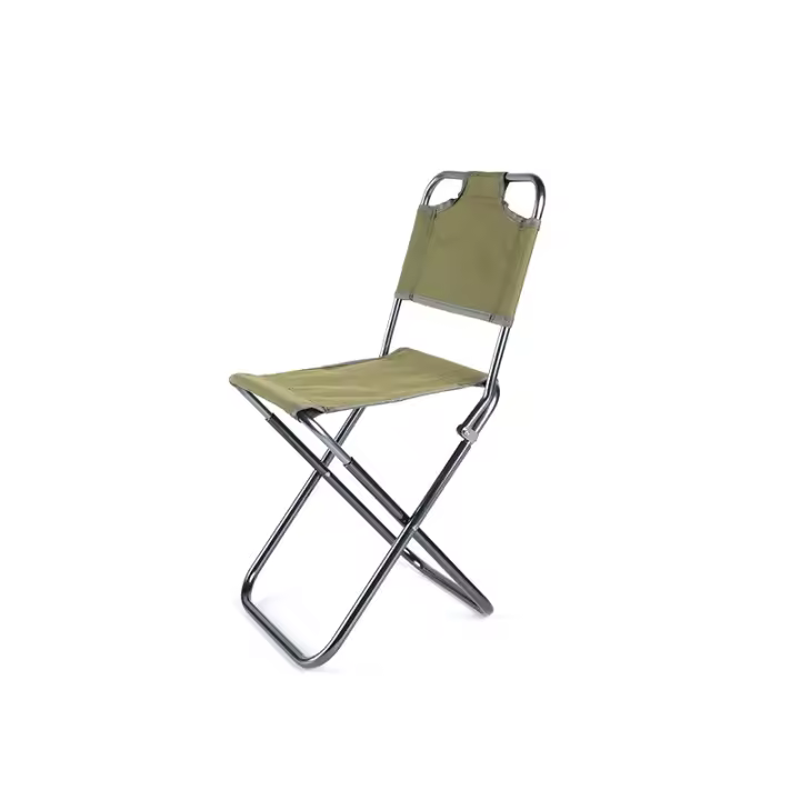 Silla plegable de aleación de aluminio para exteriores, silla portátil para acampar, reclinable para exteriores, silla plegable para acampar y pescar - 1