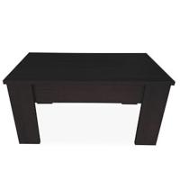 mesa centro elevable,  mesa con tapa color wengue, mesa de salón, mesa atractiva, mesa funcional