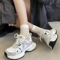 Zapatos deportivos ligeros para mujer, 5 nuevos zapatos de moda informales versátiles de estilo papá de malla para correr - details 2