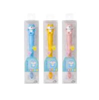 Set de Cepillos de Dientes de Silicona Suave Paquete de 3 para Niños de 2-12 Años - details 0